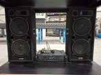 2x1000w luidspreker + versterker, Audio, Tv en Foto, Luidsprekerboxen, Ophalen, Zo goed als nieuw