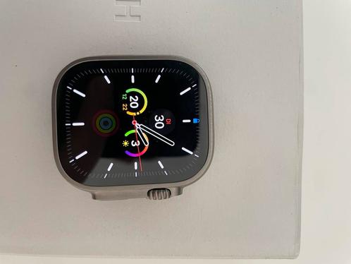 Apple watch Ultra 2, Handtassen en Accessoires, Smartwatches, Gebruikt, iOS, Grijs, Afstand, Calorieverbanding, Conditie, GPS