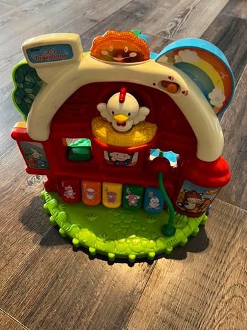 Vtech 1-2-3 draaidorp beschikbaar voor biedingen