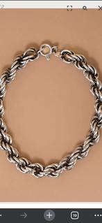 Zilveren robe armband, Bijoux, Sacs & Beauté, Bracelets, Envoi, Utilisé, Argent, Argent