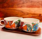 Crémier et tasse Acapulco Villeroy & Boch vintage, Huis en Inrichting, Keuken | Servies, Ophalen of Verzenden, Zo goed als nieuw