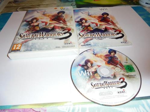 WII Samurai Warriors 3 (orig-compleet), Consoles de jeu & Jeux vidéo, Jeux | Nintendo Wii, Utilisé, Combat, 2 joueurs, À partir de 12 ans