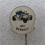SP0436 Speldje 1911 Renault blauw, Collections, Broches, Pins & Badges, Utilisé, Enlèvement ou Envoi