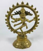 Shiva Vintage messing bronzen beeld Hindoe god, Antiek en Kunst, Ophalen of Verzenden