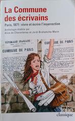 La Commune des Ecrivains  : Paris 1871 : Vivre et écrire, Gelezen, 19e eeuw, Charentenay et Marin, Europa