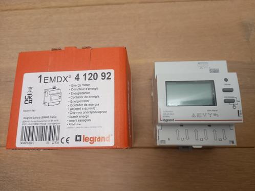 Energiemeter Driefasig - Legrand 412092 - NIEUW, Doe-het-zelf en Bouw, Elektriciteit en Kabels, Nieuw, Overige typen, Ophalen of Verzenden