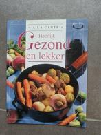 Receptenboek: Heerlijk gezond en lekker, Comme neuf, Cuisine saine, Enlèvement ou Envoi, Plat principal