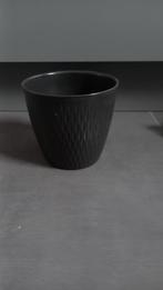 Cache pot gris foncé, Overige materialen, Rond, Nieuw, Ophalen of Verzenden