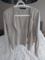 Only nieuw beige crème open blazer, suedine vest jasje , 38, Kleding | Dames, Jasjes, Kostuums en Pakken, Maat 38/40 (M), Only