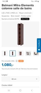 Colonne salle de bain Balmani Mitra X2o, Huis en Inrichting, Badkamer | Badkamermeubels, Ophalen, Minder dan 50 cm, 100 tot 150 cm