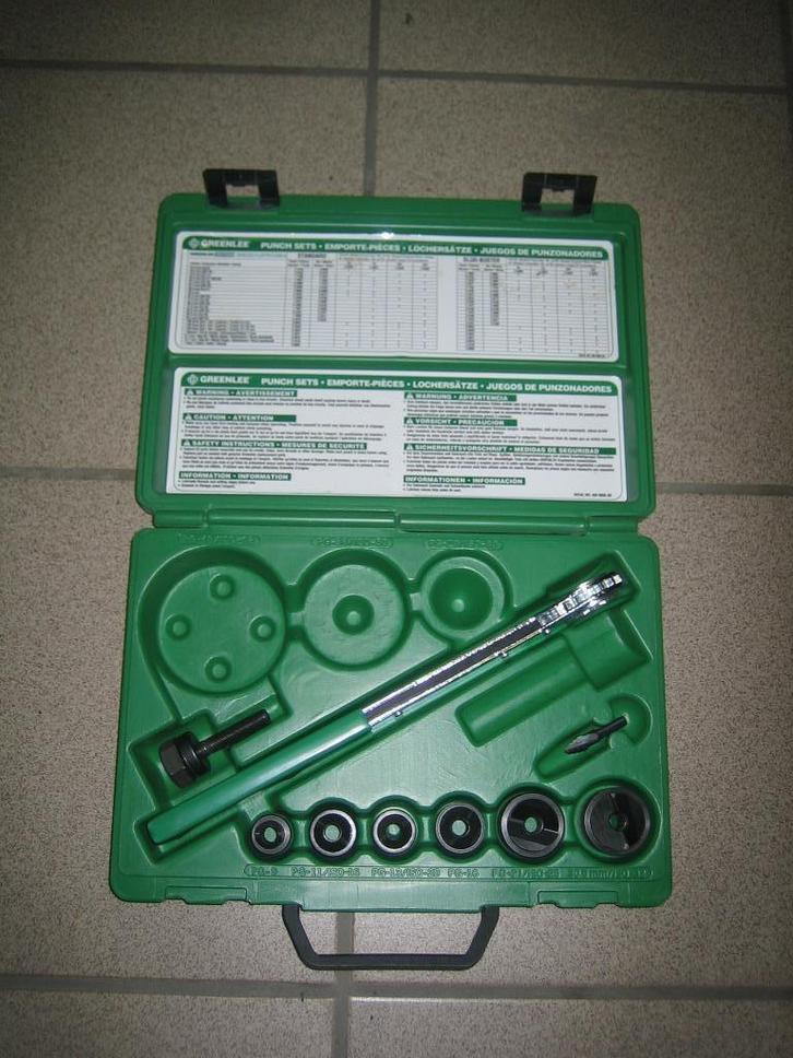 EMPORTE-PIECE  GREENLEE, Doe-het-zelf en Bouw, Gereedschap | Handgereedschap, Ophalen of Verzenden