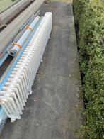 Gietijzeren radiator 2,4m lang 40 cm hoog 15 cm breed, Ophalen, Gebruikt