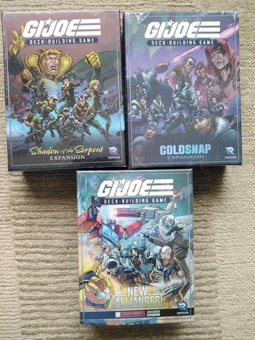 GI JOE DECK BUILDING GAME EXPANSIONS beschikbaar voor biedingen