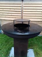 Cortenstaal bbq, Tuin en Terras, Vuurschalen, Ophalen, Zo goed als nieuw