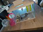Hamsterkooi/aquarium, Dieren en Toebehoren, Ophalen, Zo goed als nieuw, Kooi, Hamster