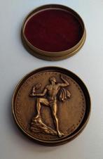 Herdenkingspenning Peeters Van Haute & Duyvers n.v., Bronze, Enlèvement ou Envoi