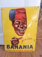 Plaque Banania, Collections, Marques & Objets publicitaires, Comme neuf, Enlèvement ou Envoi