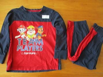 Pyjama Paw Patrol kind maat 110 beschikbaar voor biedingen