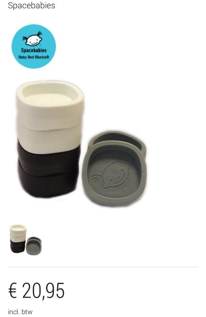 Spacebabies - bedblocks, Kinderen en Baby's, Kinderkamer | Bedden, Zo goed als nieuw, Ophalen