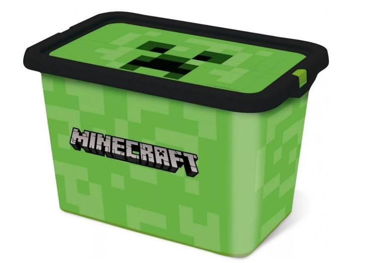 Minecraft Opbergbox - 7 Liter - Klikbox, Kinderen en Baby's, Kinderkamer | Inrichting en Decoratie, Nieuw, Overige typen, Ophalen of Verzenden