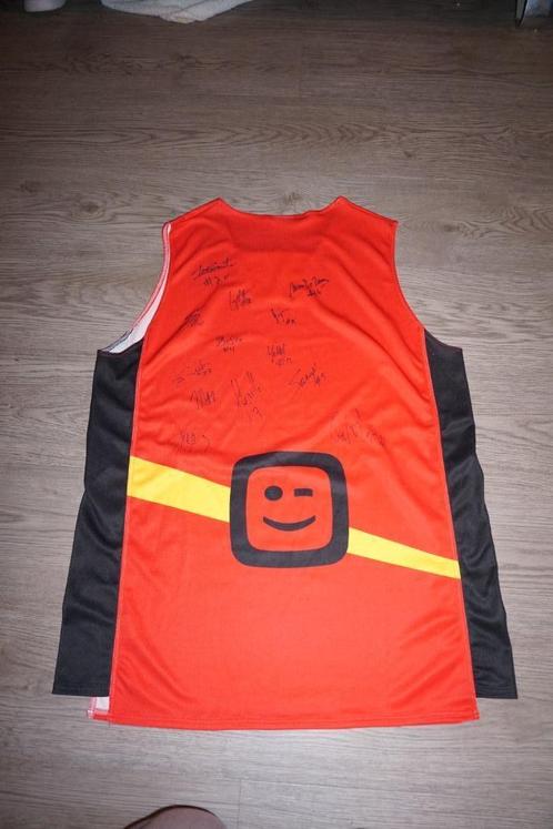 Gesigneerd basketshirt van de belgian lions 2015, Sport en Fitness, Basketbal, Ophalen of Verzenden
