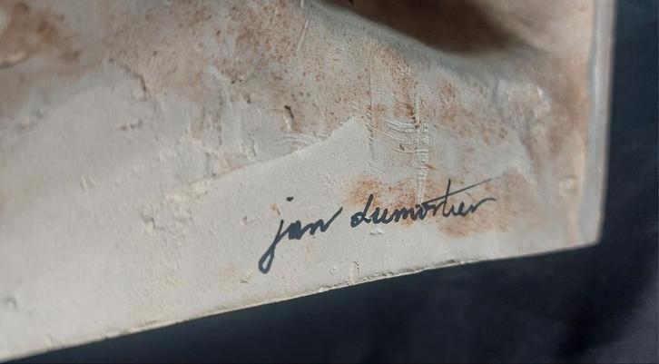 Uniek sculptuur Jan Dumortier gesigneerd, Antiek en Kunst, Kunst | Beelden en Houtsnijwerken, Ophalen of Verzenden