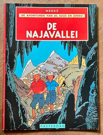 Jo, Suus en Jokko - De Najavallei - Hergé - Goede staat beschikbaar voor biedingen