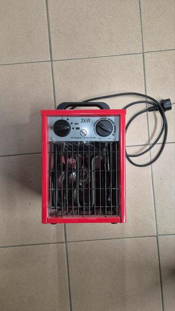 Chauffage d'atelier Hondson 2kW comme neuf, Enlèvement ou Envoi, Comme neuf