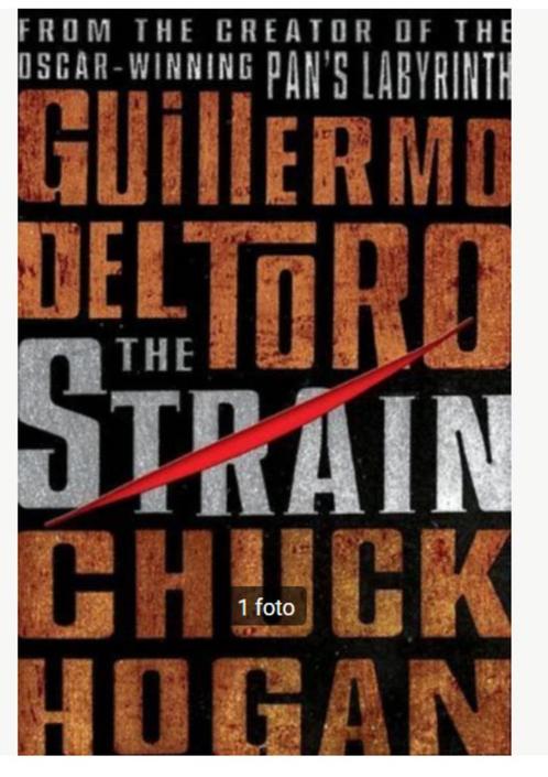 Guillermo del Toro, Chuck Hogan - The Strain, Boeken, Fantasy, Zo goed als nieuw, Ophalen of Verzenden