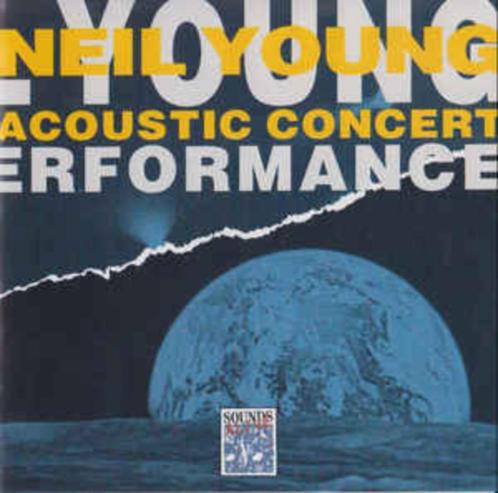 CD Neil Young - Akoestisch concert - 1989, Cd's en Dvd's, Cd's | Rock, Zo goed als nieuw, Poprock, Verzenden