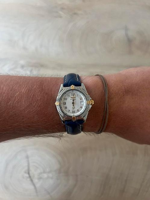 Breitling Wings Lady, Handtassen en Accessoires, Horloges | Dames, Gebruikt, Staal, Ophalen of Verzenden