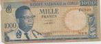 Ensemble de 1000 Francs CONGO (RÉPUBLIQUE) 1961 EN 1964, Timbres & Monnaies, Billets de banque | Afrique, Série, Enlèvement ou Envoi