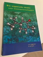 Bio-organische chemie voor levenswetenschappen, Ophalen of Verzenden, Zo goed als nieuw