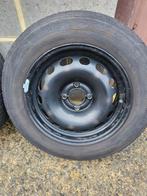 4 Jantes + 4 Pneus + 6 Enjoliveurs Citroën Berlingo, Auto-onderdelen, Banden en Velgen, Ophalen, 15 inch, Banden en Velgen, 195 mm