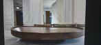 Superbe plateau tournant en bois exotique pour l'ergonomie., Enlèvement ou Envoi, Utilisé, Rond, Bois