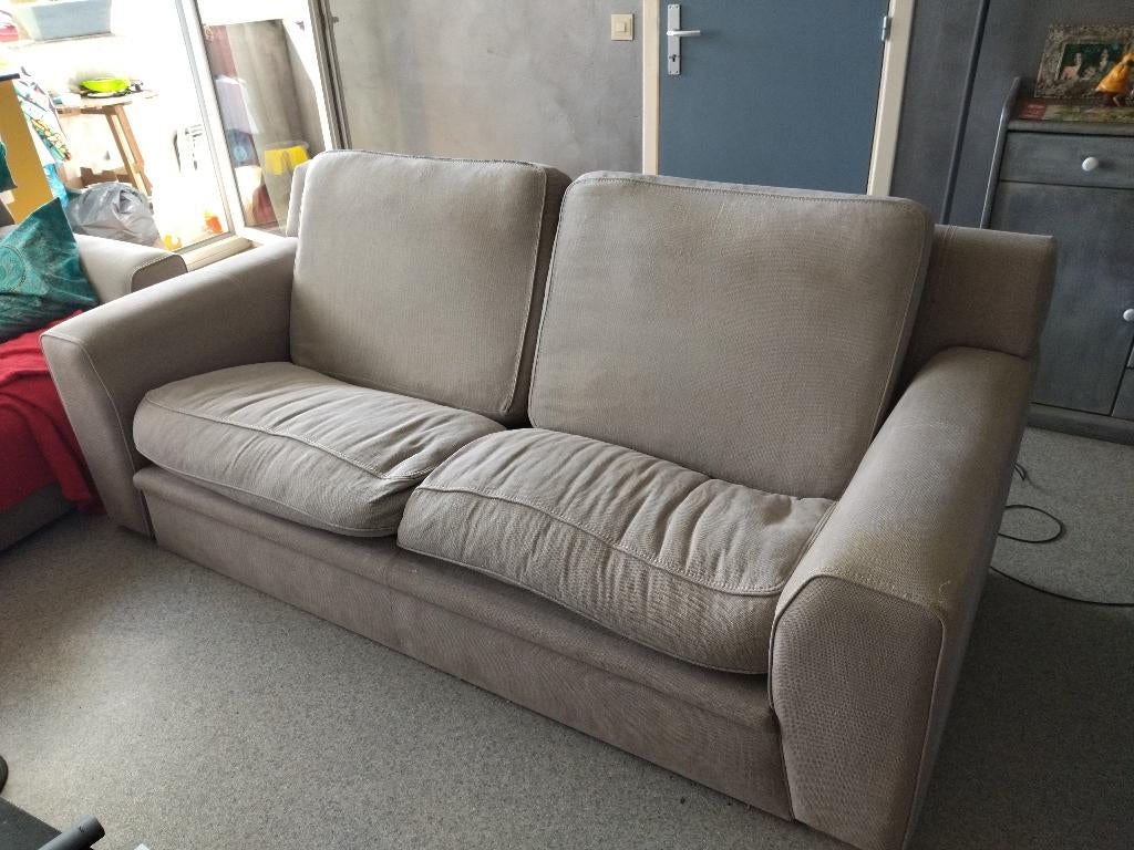 Deux canapés, Maison & Meubles, Canapés | Salons, 75 à 100 cm, Banc droit, Enlèvement, Utilisé