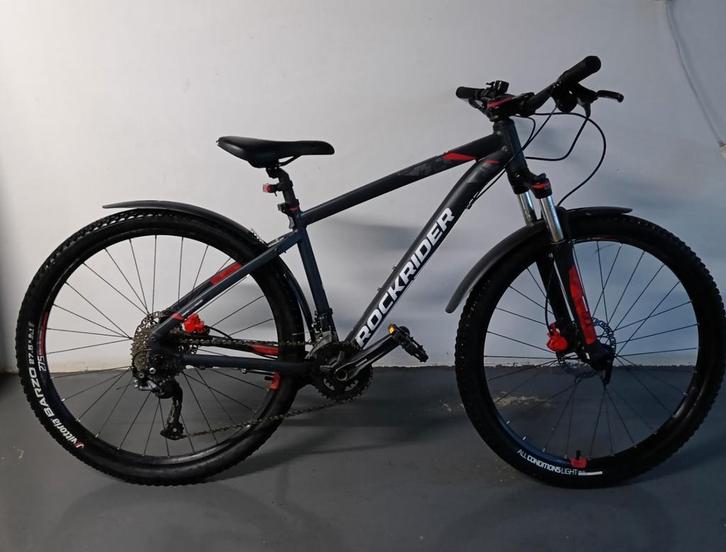 Zwarte Mountainbike van Rockrider maatje S, Fietsen en Brommers, Fietsen | Mountainbikes en ATB, Verzenden