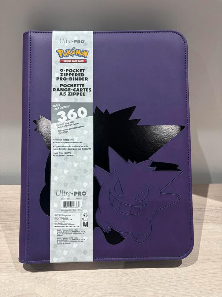 Cartable Pro à 9 poches à fermeture éclair Gengar Ultra PRO, Hobby & Loisirs créatifs, Jeux de cartes à collectionner | Autre