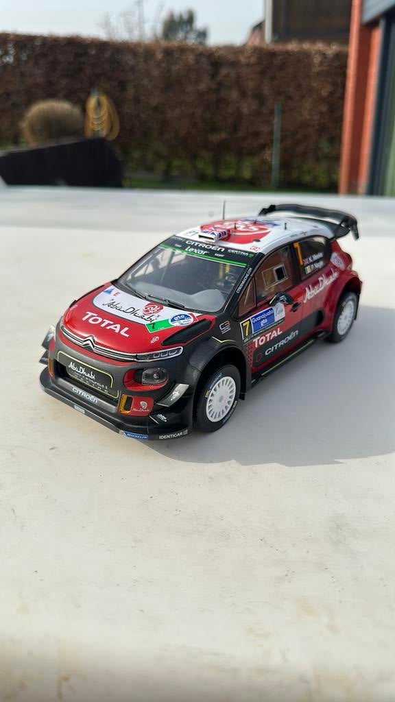 CITROËN C3 WRC 1/18 Goede staat, Hobby en Vrije tijd, Modelauto's | 1:18, Ophalen of Verzenden, Gebruikt, Auto, Overige merken