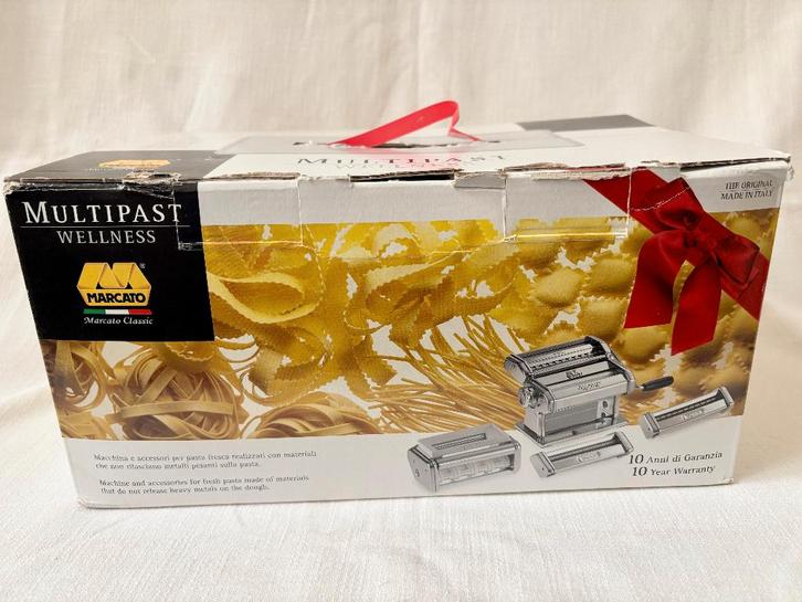 Marcato - Pastamachine - Multipast WELLNESS, Huis en Inrichting, Keuken | Keukenbenodigdheden, Nieuw, Ophalen of Verzenden