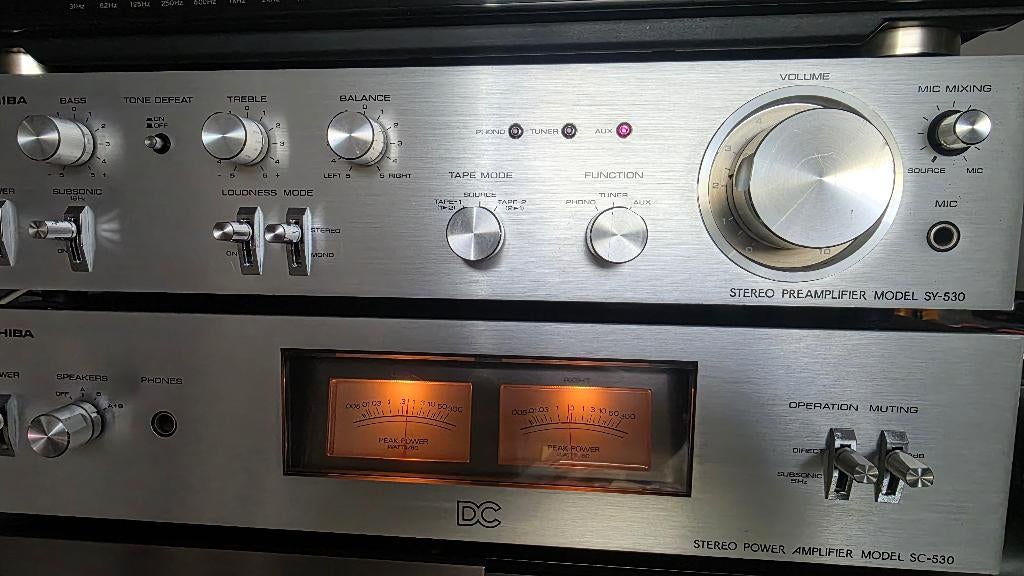 Toshiba, Ophalen, Gebruikt, Stereo, 60 tot 120 watt