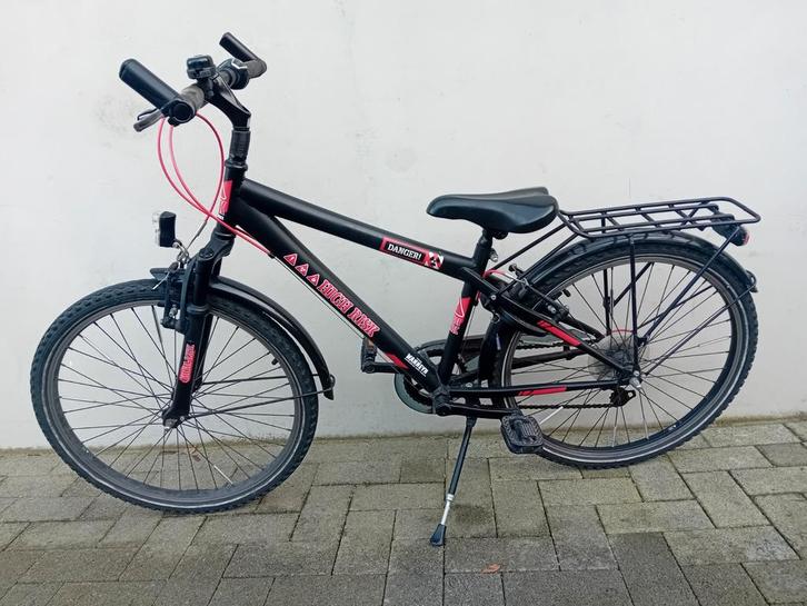 Jongensfiets MTB BFK High Risk 24inch 6speed NIEUWPRIJ389€, Vélos & Vélomoteurs, Vélos & Cyclomoteurs Autre, Utilisé, Enlèvement