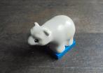 Lego Duplo Animal On Blue Base Bear Black Eyes (zie foto's)3, Kinderen en Baby's, Speelgoed | Duplo en Lego, Ophalen of Verzenden