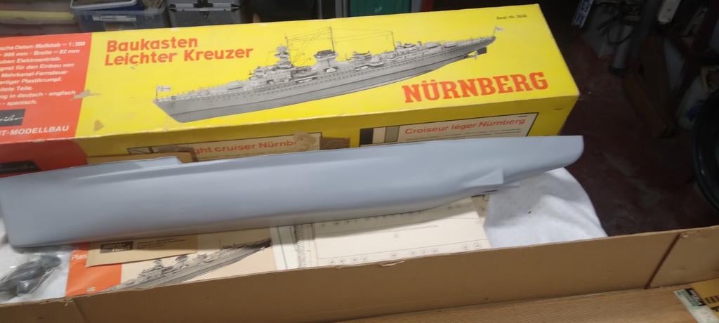 Nurnberg bateau  de guerre, Enlèvement