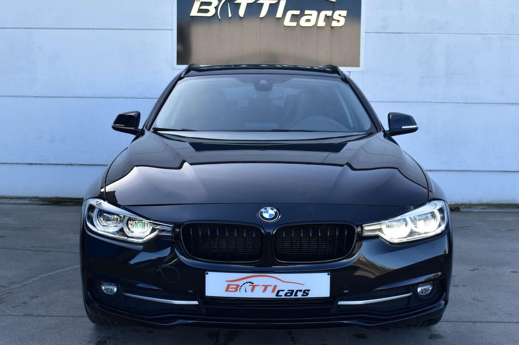 BMW 3 Serie 318 Sportline* Shadowlook* Automaat* Leder zetel, Achterwielaandrijving, 4 cilinders, 1645 kg, Zwart