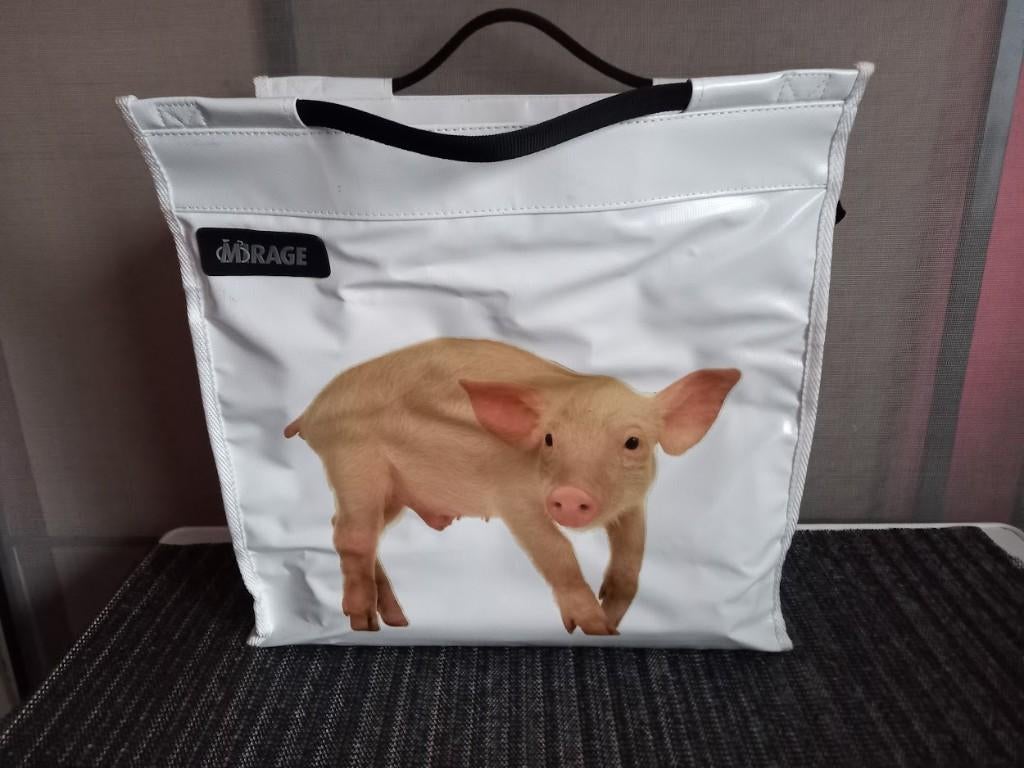 fietstas heel stevig, Enlèvement