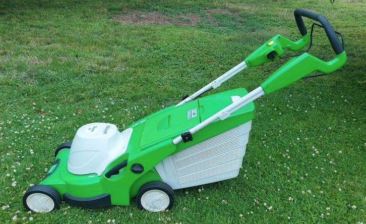 Electrische grasmaaier Viking (Stihl) ME 545 V, Tuin en Terras, Grasmaaiers, Gebruikt, Elektrische grasmaaier, 40 t/m 49 cm, Opvangbak