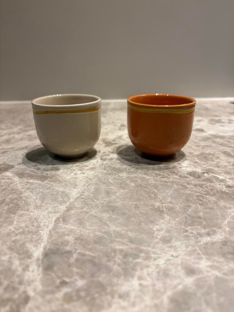 2 schaaltjes Pomax, Huis en Inrichting, Keuken | Tupperware, Ophalen, Nieuw, Crème, Schaal