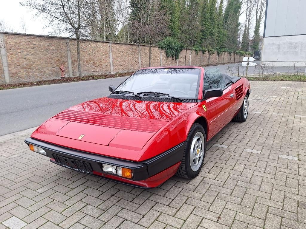 Ferrari Mondial Quattrovalvole 3.0 V8 | 43dkm | '85, Auto's, Ferrari, 4 zetels, Achterwielaandrijving, Cabriolet, Lederen bekleding