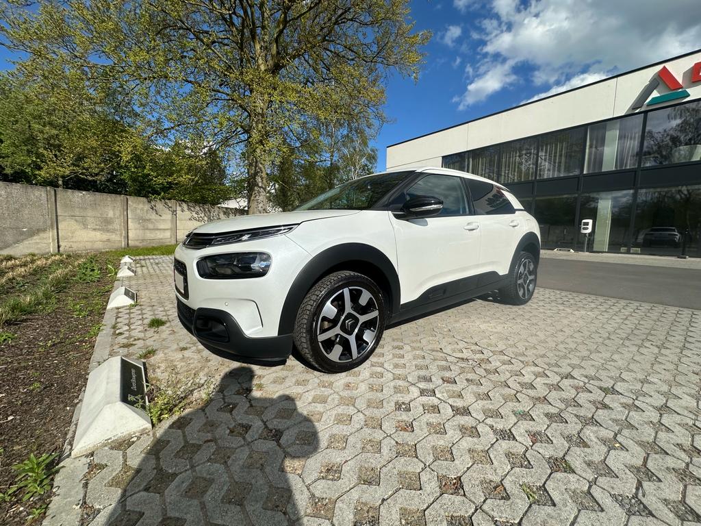 Citroën C4 Cactus 1.2 110 Shine TOPSTAAT en veel opties, Auto's, Stof, 1199 cc, 1165 kg, Wit